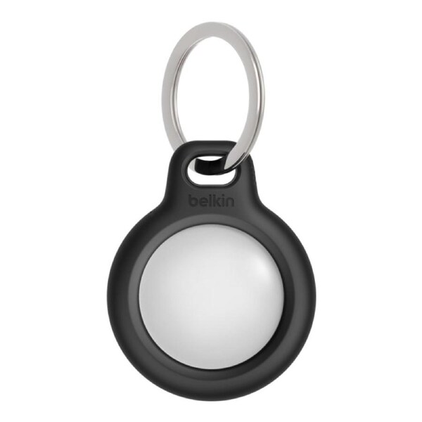 Belkin Secure Holder with Key Ring for AirTag - Black