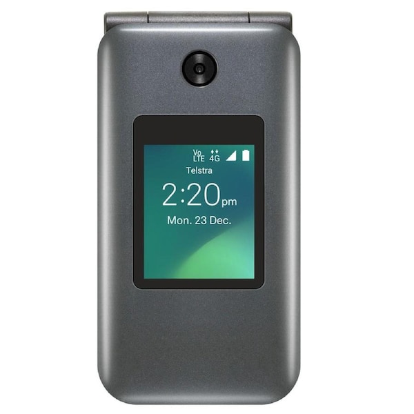 Telstra Locked Flip 4 ZTE 4GX (Blue Tick) - Black