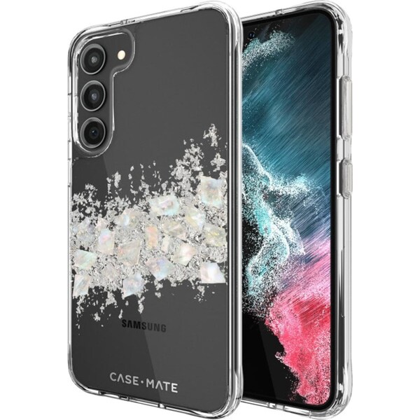 Case-Mate Karat Antimicrobial Case for Samsung Galaxy S23 - Pearl