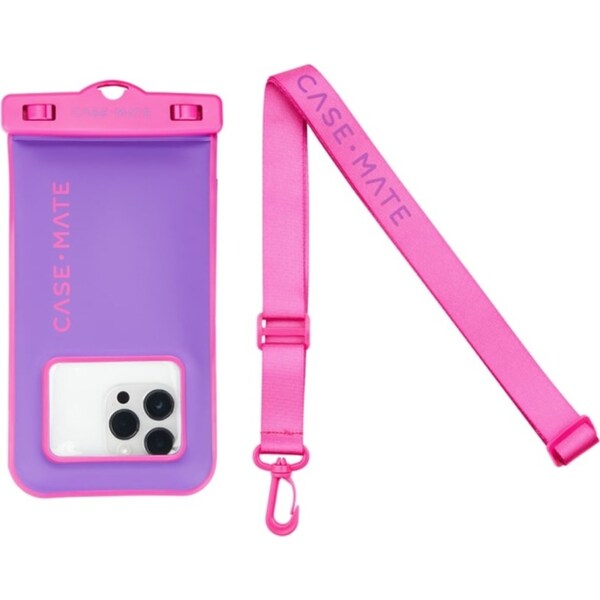 Case-Mate Waterproof Floating Pouch Universal - Purple/Fuchsia