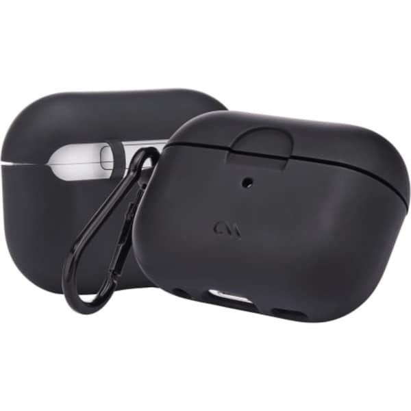 Case-Mate Tough Case with Carabiner Clip for AirPods Pro/Pro (2nd Gen) - Black