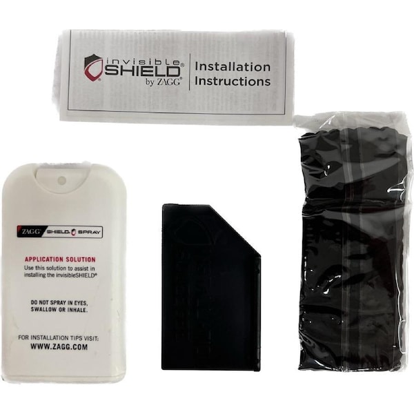 ZAGG Shield Device Cleaning Spray and wipe cloth for Universal iPhone, Samsung and Android