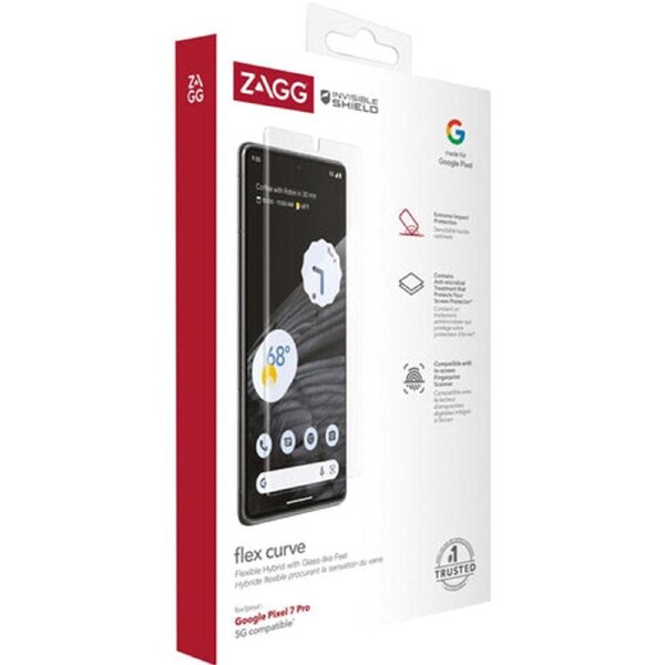 InvisibleShield Flex Curve Screen Protector for Pixel 7 Pro - Clear