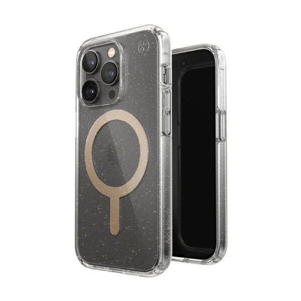 Speck Perfect Glitter Magsafe Case for iPhone 14 Pro - Gold