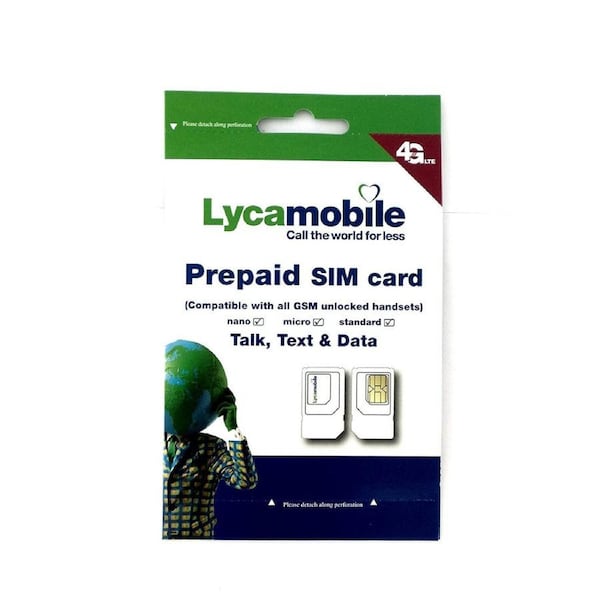 LycaMobile Unlimited Plan $40 Starter Pack