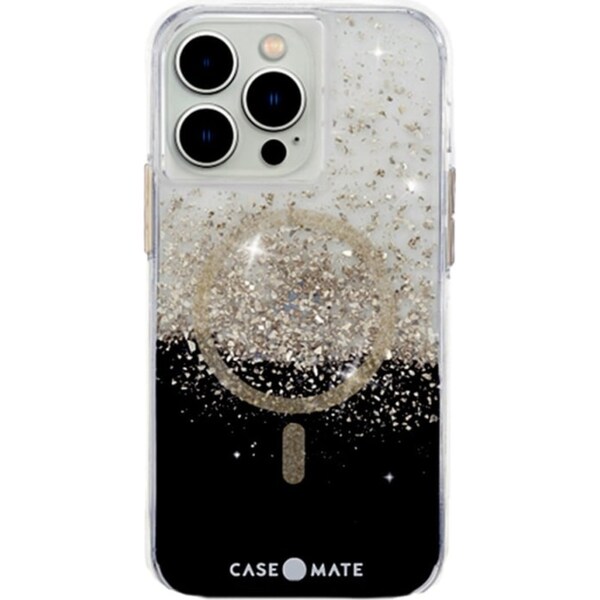 Case-Mate Karat Onyx Magsafe Case For iPhone 14 Plus (6.7'') - White / Black