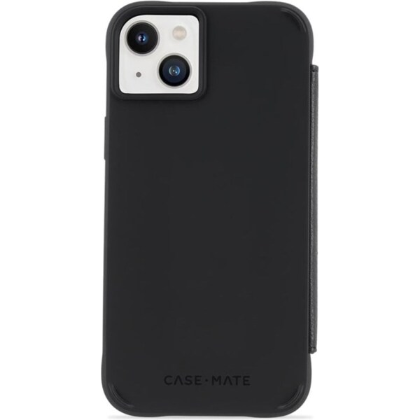 Case-Mate Wallet Folio Case with MagSafe For iPhone 14 Plus (6.7") - Black