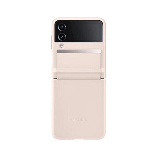 Samsung Galaxy Z Flip4 Flap Leather Cover - Peach