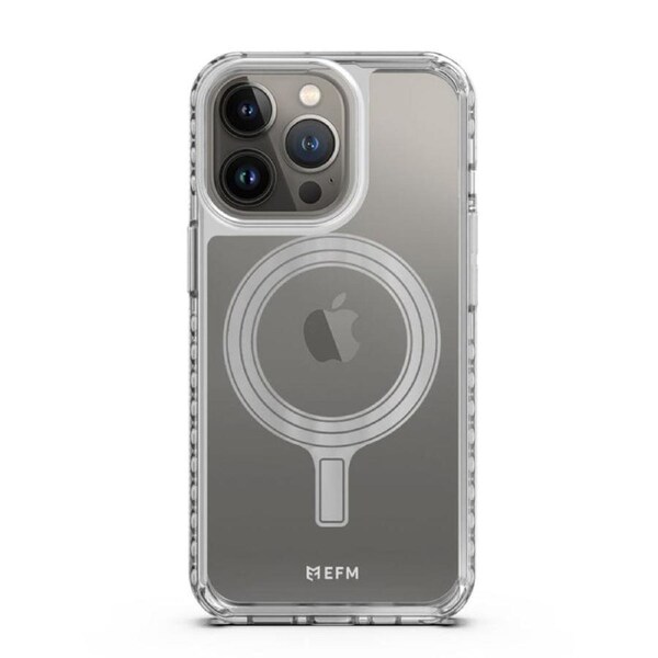 EFM Zurich Flux Case Armour Compatible with MagSafe for iPhone 13 Pro (6.1" Pro) - Frost Clear