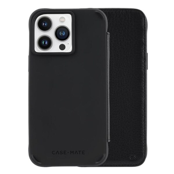 Case-Mate Wallet Folio Case MagSafe for iPhone 14 Pro Max - Black