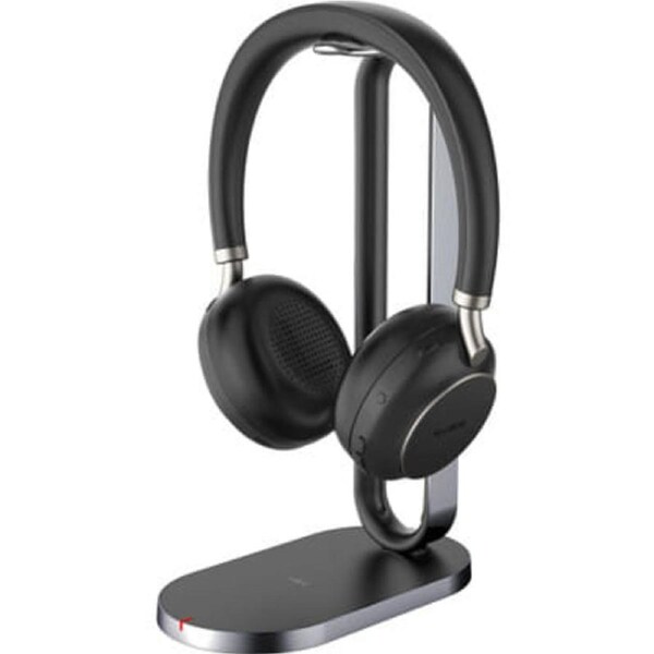 Yealink BH76 With Charging Stand Teams Black Wireless Headset [BH76-CH-BL-TEAMS]