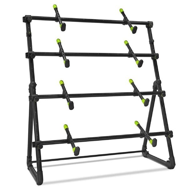 Gravity GKSMKS01B Multi-Keyboard Aluminium 4-Tier Stand Storage Rack Holder BLK
