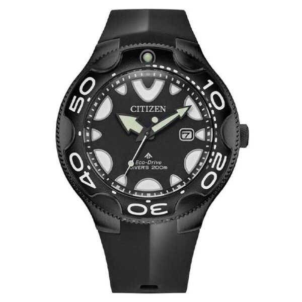 Citizen Promaster Marine Black Dial Stainless Steel Men's Watch (BN0235-01E)