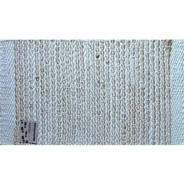 Solemate Jute & Coconut Coir Bubble Light 45x75cm Outdoor Entrance Doormat