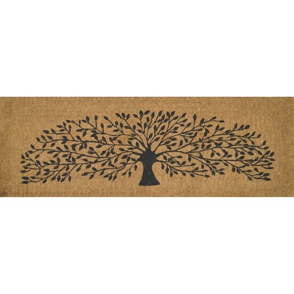 Solemate Premium Tree of Life 39x119cm Functional Outdoor Front Doormat