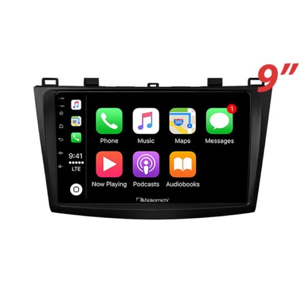 Nakamichi W9 Receiver to suit Mazda 3 2009-2013