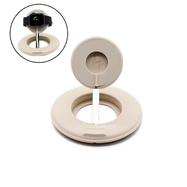 Catzon 2 in 1 Smart Desktop Wireless Charging Telescopic Bracket For Mobile Phone-White