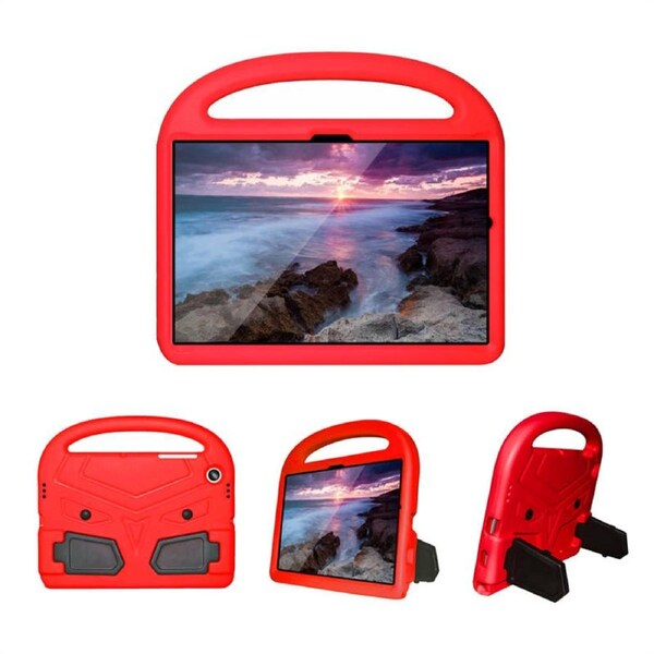 Catzon Sparrow Samsung Tablet Case For Galaxy Tab A8 10.5 Inch 2021 (SM-X200/SM-X205/SM-X207)-Red