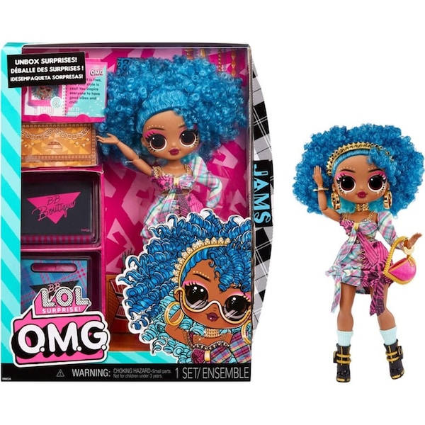 L.O.L. Surprise! OMG Series 8 Fashion Styling Kids Playing Doll Jams 25cm 4+