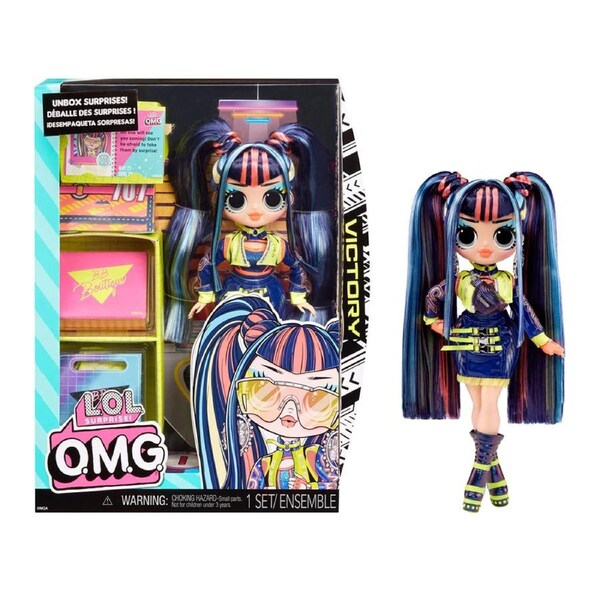 L.O.L. Surprise! OMG Series 8 Fashion Styling Kids Play Doll Victory 25cm 4+