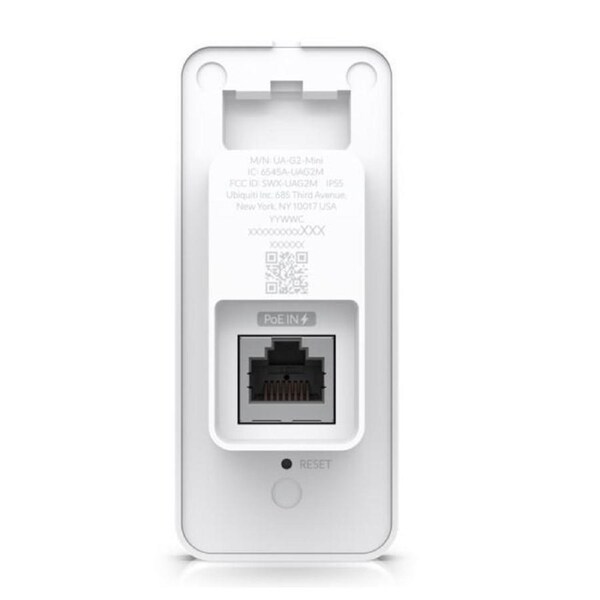 UBIQUITI UniFi Access Reader G2, Entry/Exit Messages, IP55 Weather Resistance, Additional Handwave Unlock Functionality