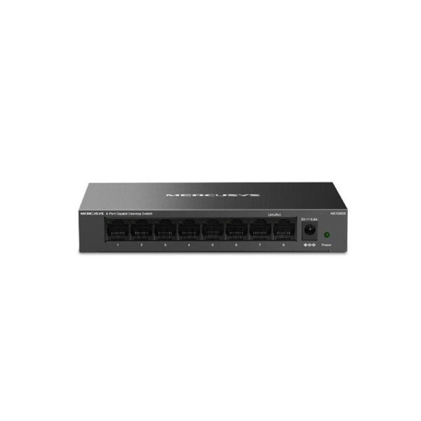 TP-LINK MS108GS 8-Port Gigabit Desktop Switch, 8×10/100/1000 Mbps RJ45 port Supporting Auto-MDI/MDIX