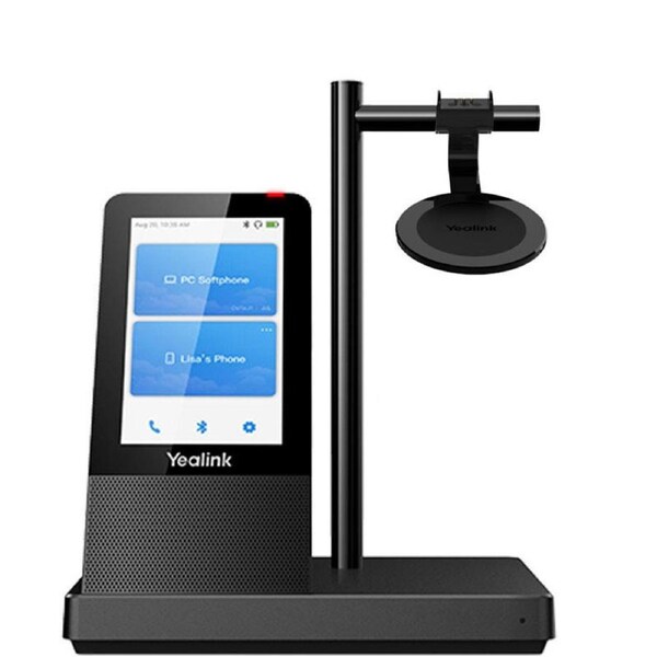 YEALINK WHB660 Replacement DECT 6.0 Wireless Base with Touch Screen for WH66 MS and UC Headsets