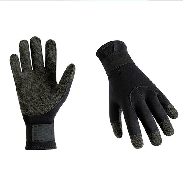 3mm Diving Gloves made with Kevlar Neoprene Snorkeling Spearfishing Scuba L Size