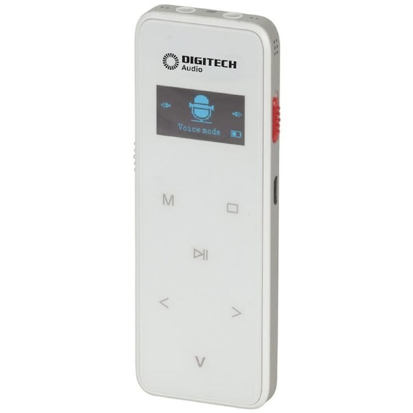 DIGITECH 4GB Digital High Quality Voice Recorder w/ Touch Button and USB cable