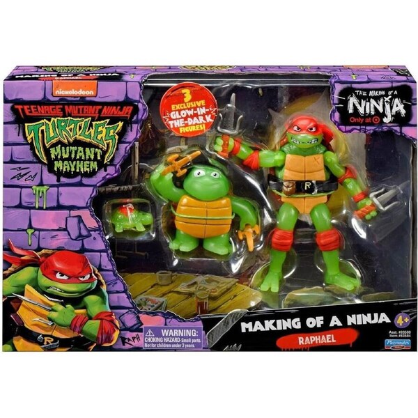 TMNT Teenage Mutant Ninja Turtles Movie Making of a Ninja Set Raphael