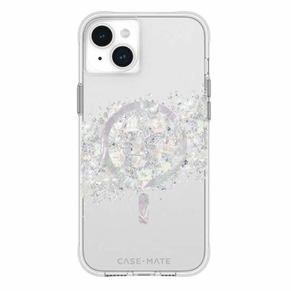 Case-Mate iPhone 15 Plus Karat MagSafe Case - Touch of Pearl