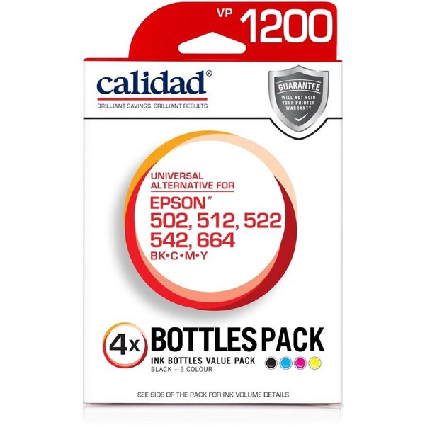 Calidad Epson Ink 4 Bottle Pack
