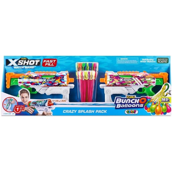 Zuru Bunch O Balloons Crazy Splash Pack –&nbsp;Exclusive to BIG W