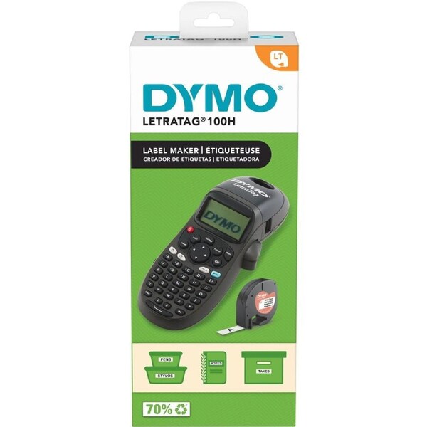 Dymo LetraTag 100H Handheld Label Maker - Black