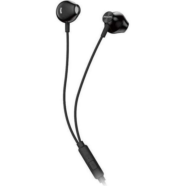 Philips Wired Earbud Earphones Black