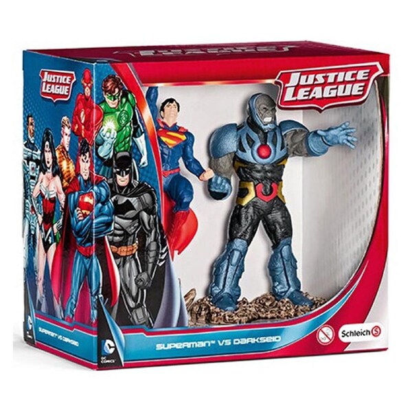 Schleich Justice League Superman vs Darkseid Scenery