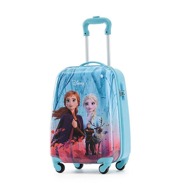 Disney Frozen 17"/45cm Kids Cabin Trolley Case Wheeled Travel Suitcase Luggage