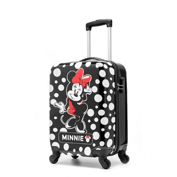 Disney Minnie Mouse 20" Cabin Trolley Case Travel Suitcase Luggage 50x35x24cm
