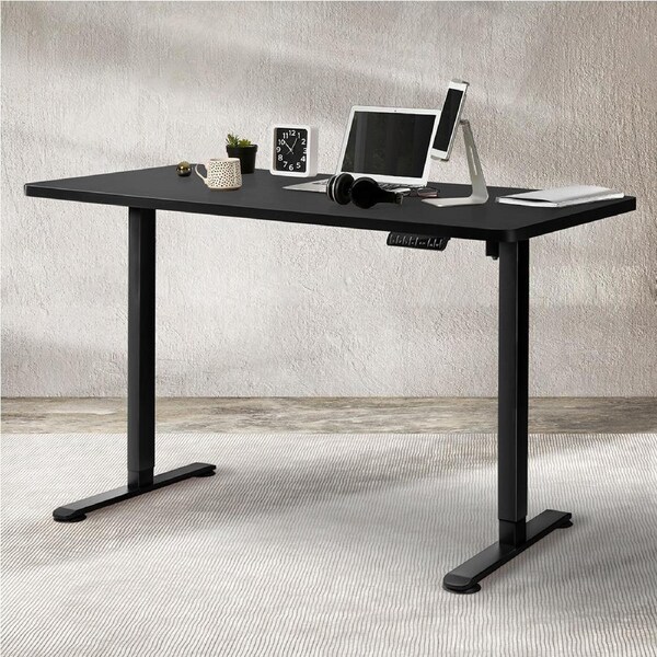 Levede Motorised Standing Desk Height Adjustable Electric Sit Stand Table 140cm