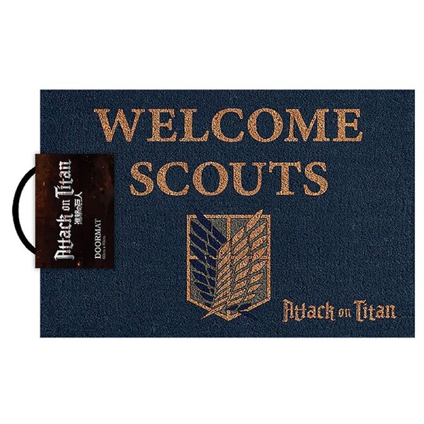 Attack on Titan Attack On Titan Welcome Scouts Front Door Entrance Doormat