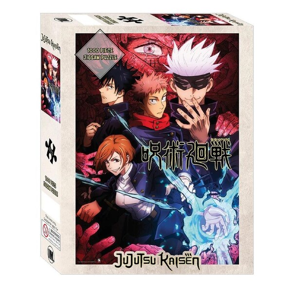 1000pc Jujutsu Kaisen Anime Teen/Family Jigsaw Puzzle Set 50x70cm 3y+