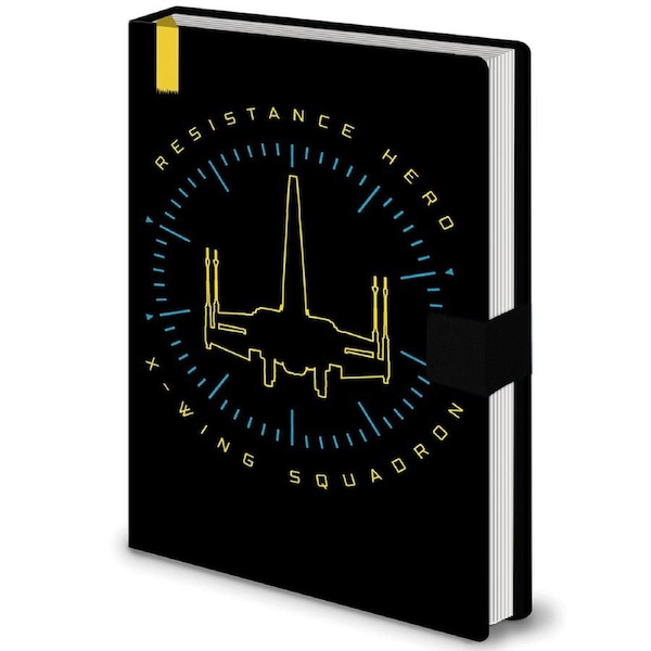 Star Wars Themed Novelty Rectangular Hard Cover School/Office Notebook