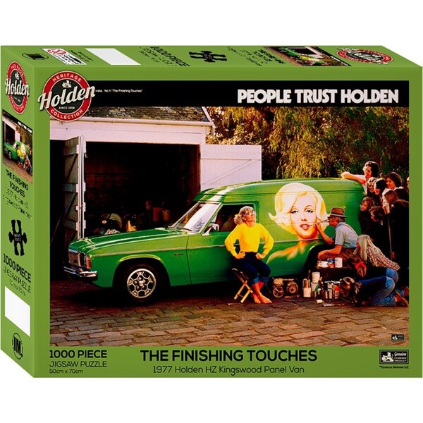 1000pc Holden Panel Van Scene Themed Kids/Family Jigsaw Puzzle 50x70cm 3y+