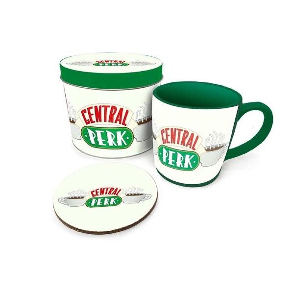 Friends TV Friends Central Perk Themed Coffee Mug Drinking Cup Gift Set