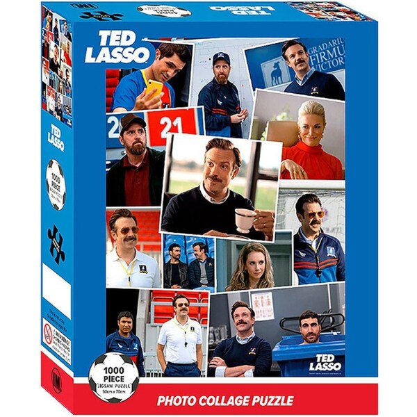 1000pc Ted Lasso Themed Photo/Scene Collage Jigsaw Puzzle Set 50x70cm 3y+