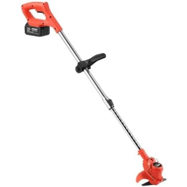 Cordless Grass Trimmer Lawn Grass Brush Cutter Blade Whipper Snipper & 2 Battery