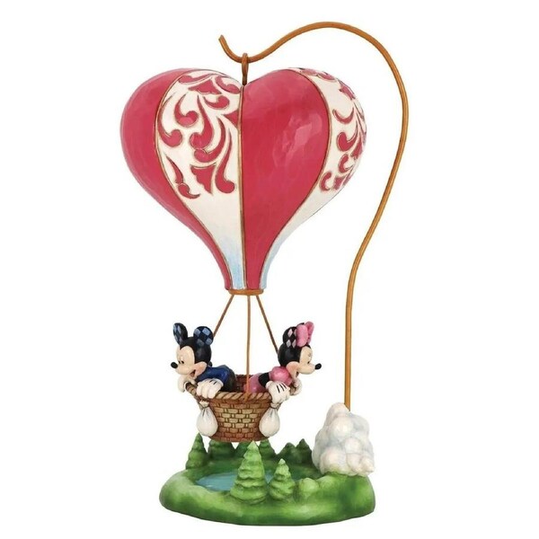 Jim Shore Disney Traditions - Mickey & Minnie - Love Takes Flight