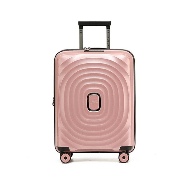 Tosca Eclipse 20" Cabin Travel Lightweight Luggage Suitcase Rose Gold