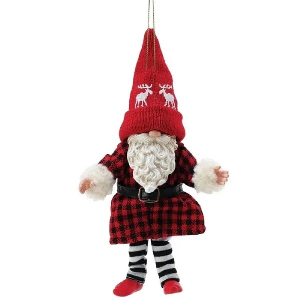 Possible Dreams by Dept 56 - Moose Hat Gnome Hanging Ornament