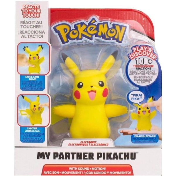 Pok?mon Electronic & Interactive My Partner Pikachu with Sound and Motion